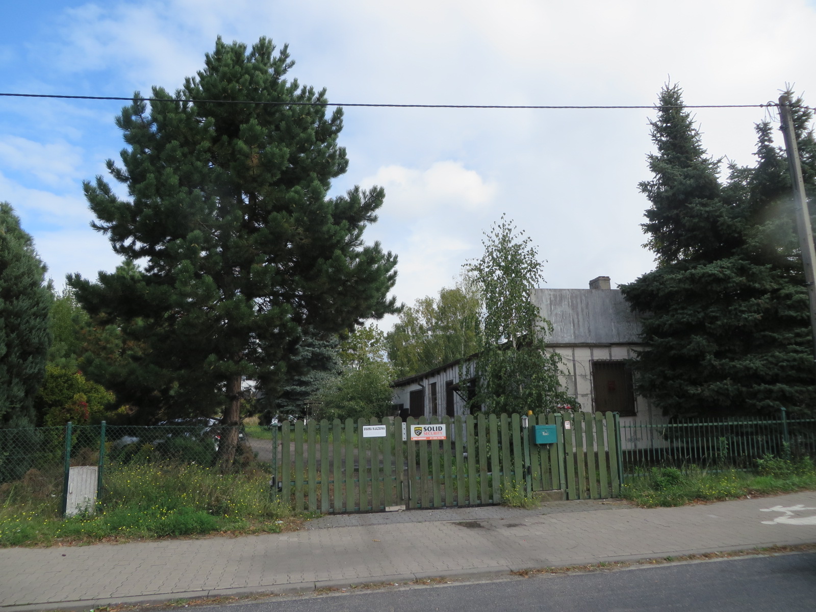 widok od strony ul. Ptasiej